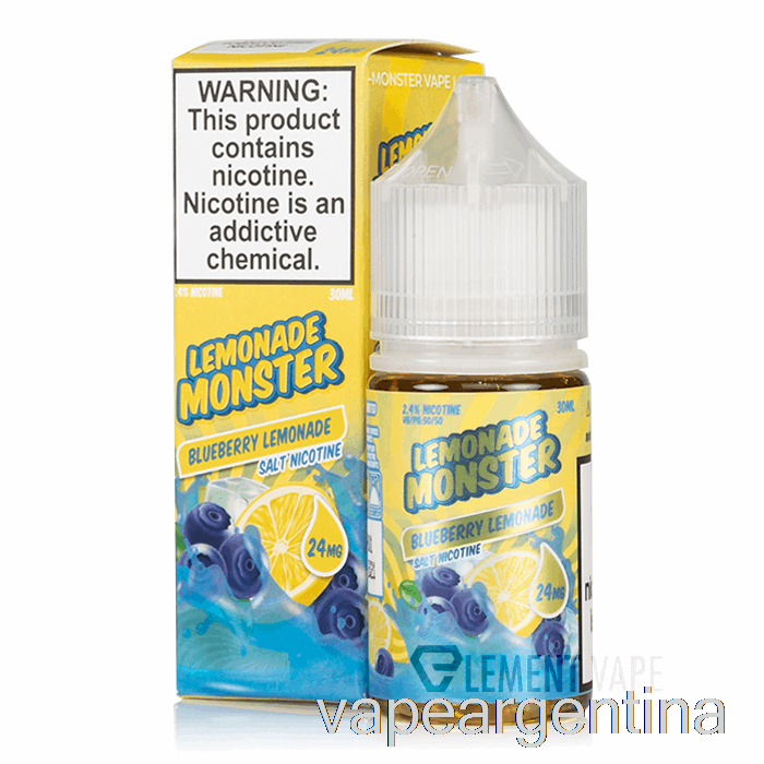 Limonada De Arandanos - Sales Monstruosas De Limonada - 30ml 48mg Vape Argentina